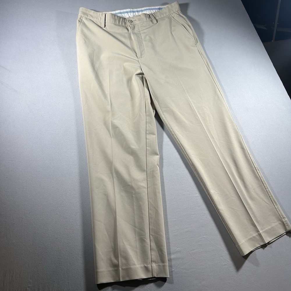 FootJoy‎ Athletic Fit 5-Pocket Golf Pants Mens 36x30 Beige Tech Pants Chino